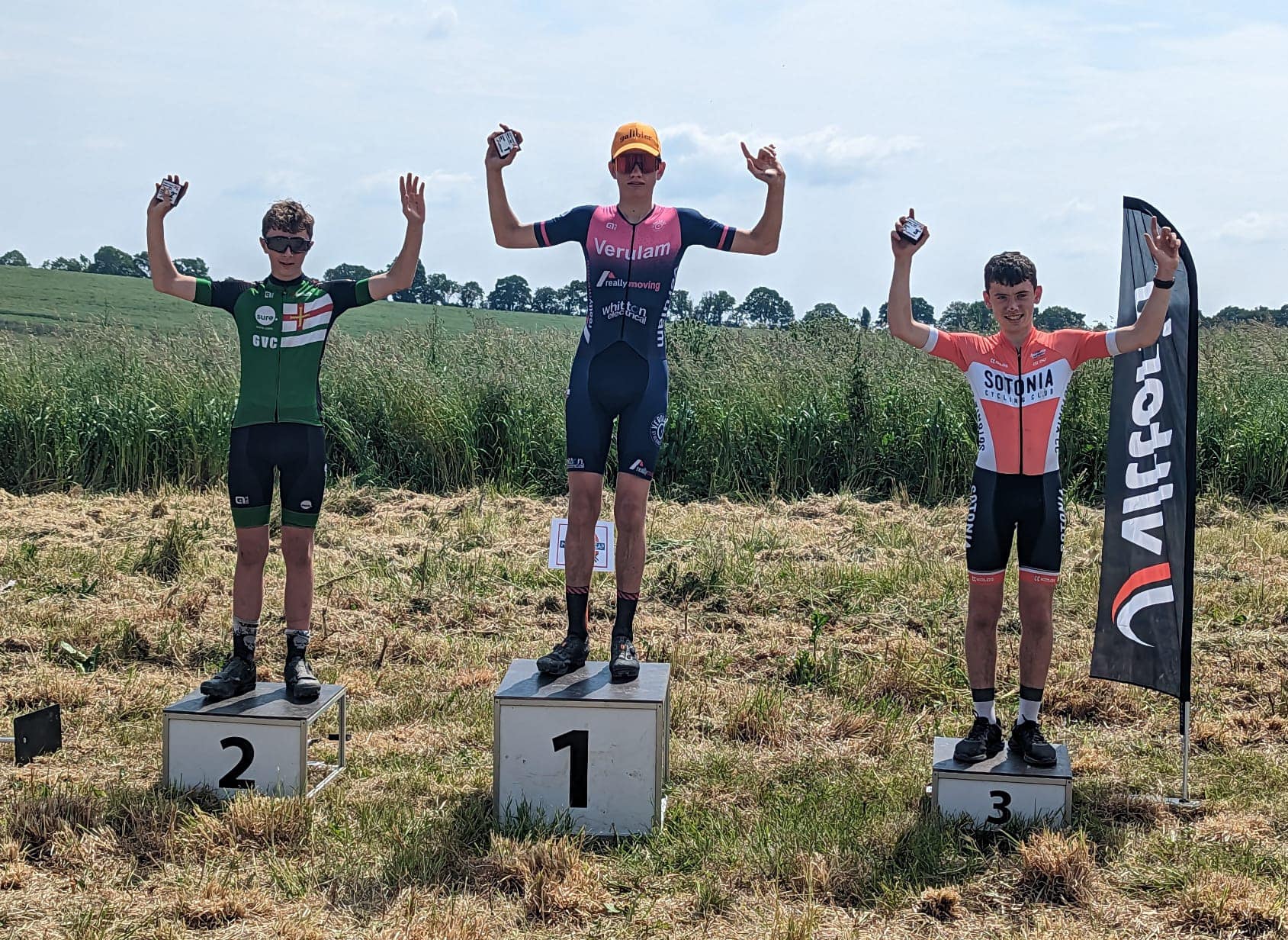 Alarik Knok U14s Southern XC MTB series winner