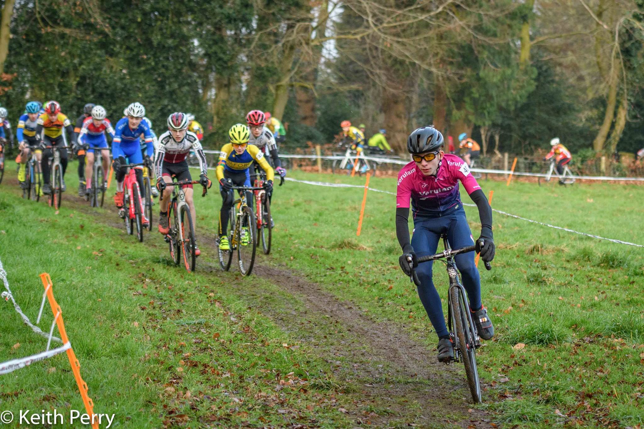 Alfie Aldridge leads the field PHOTO CREDIT KEITH PERRY